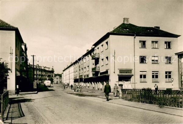 Bilina Bilin Tschechien Strassenpartie