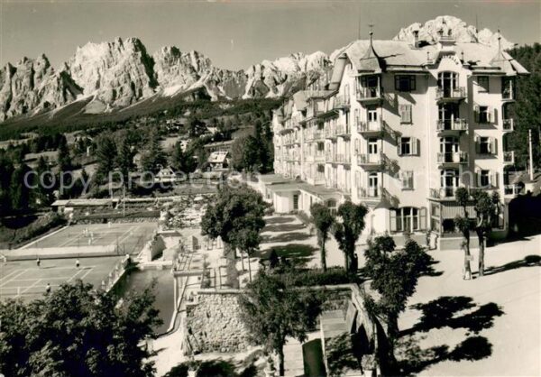 Cortina d Ampezzo Palace Hotel Tennisplatz