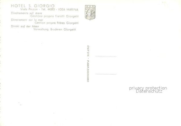 Igea Marina Albergo S Giorgio Direttamente sul mare – Bild 2