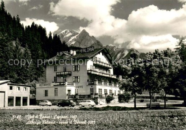 Canazei Albergo Faloria verso il Vernel