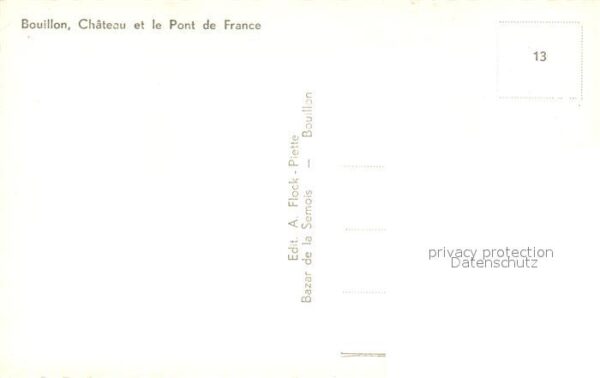 Bouillon Le Chateau et le Pont de France – Bild 2