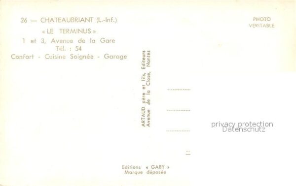 Chateaubriant Hotel Le Terminus – Bild 2