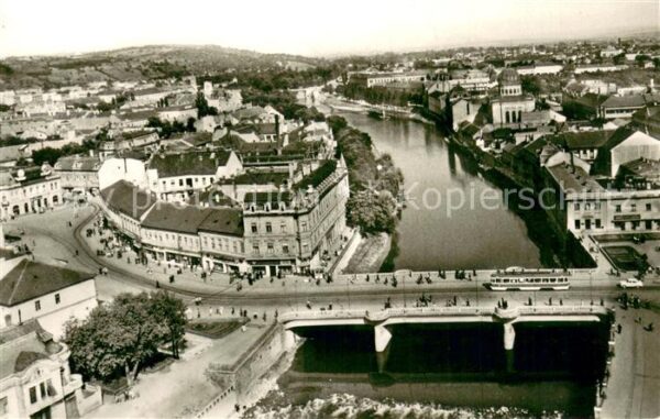 Oradea Am Crisufer Fliegeraufnahme