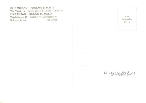 Meran Merano Pension St Maria – Bild 2