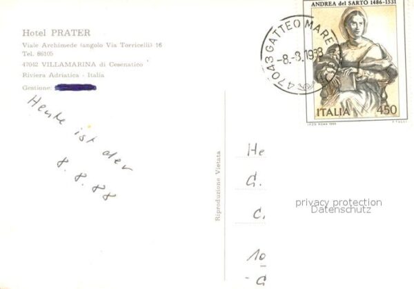 Villamarina Cesenatico Hotel Prater – Bild 2