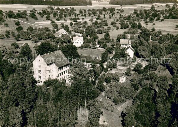 Hohentannen TG Schloss Oetlishausen Fliegeraufnahme