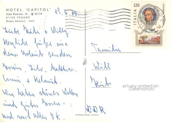 Pesaro Hotel Capitol – Bild 2