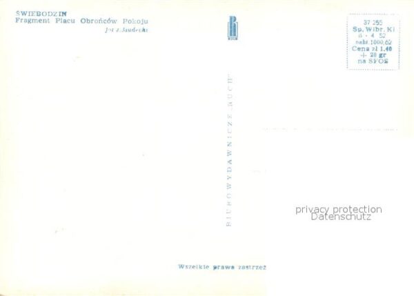 Swiebodzin Fragment Placu Obroncow Pokoju – Bild 2