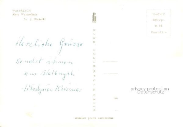 Walbrzych Waldenburg Aleja Wyzwolenia – Bild 2