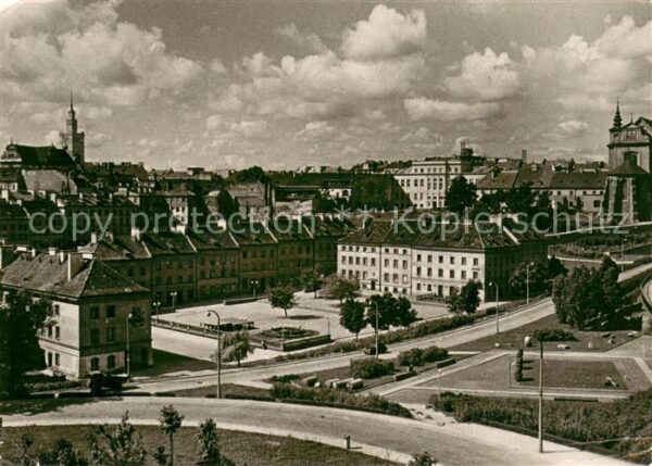 Warszawa Rynek Mariensztacki
