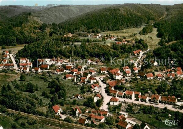 Wingen-sur-Moder Vue generale aerienne
