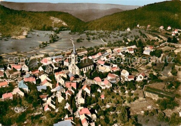 Grendelbruch Bas Rhin Alsace Vue generale aerienne