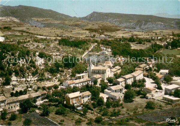 Noyers-sur-Jabron Vue generale aerienne