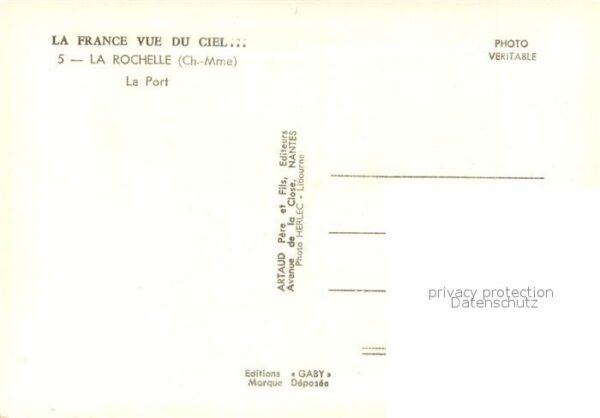 La Rochelle Charente-Maritime Le Port Vue aerienne – Bild 2