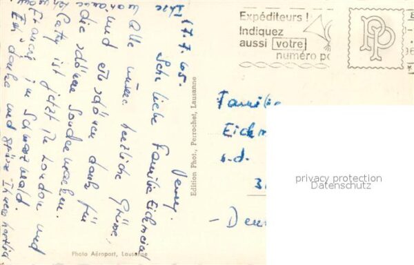 Blonay et son Chateau vus d_avion – Bild 2