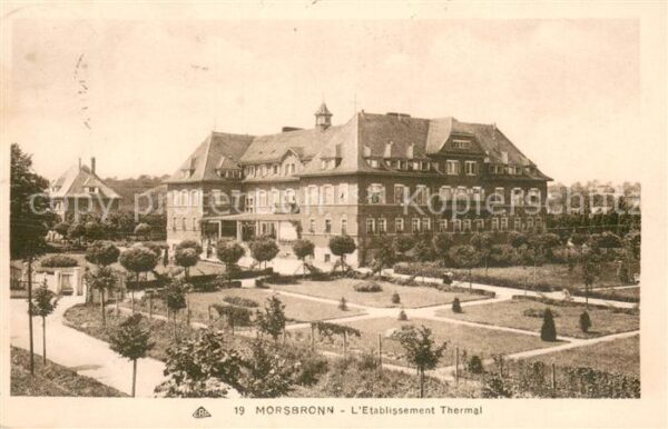 Morsbronn-les-Bains Etablissement Thermal