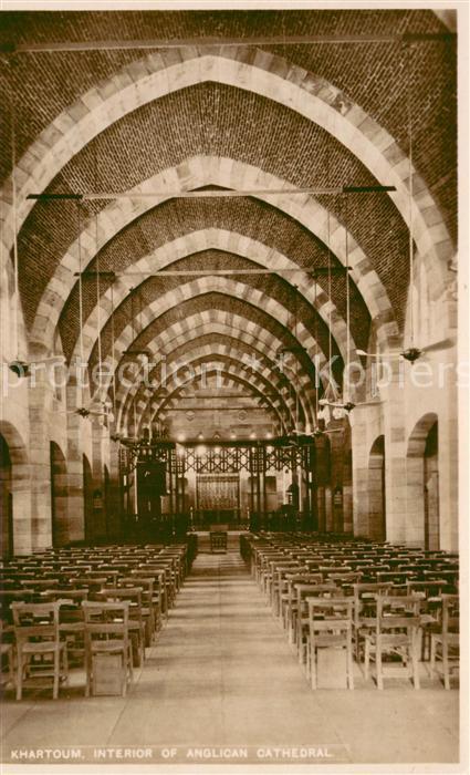 Khartoum Khartum Interior of Anglican Cathedral