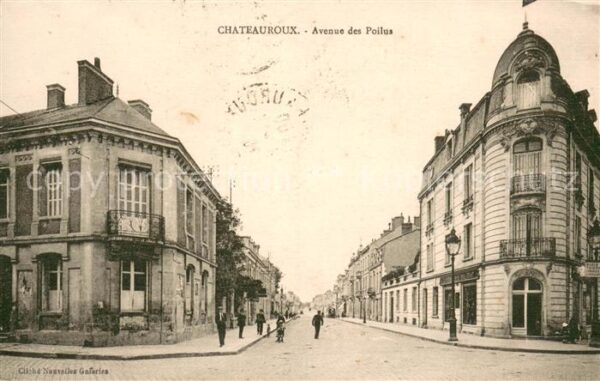 Chateauroux Indre Avenue des Poilus