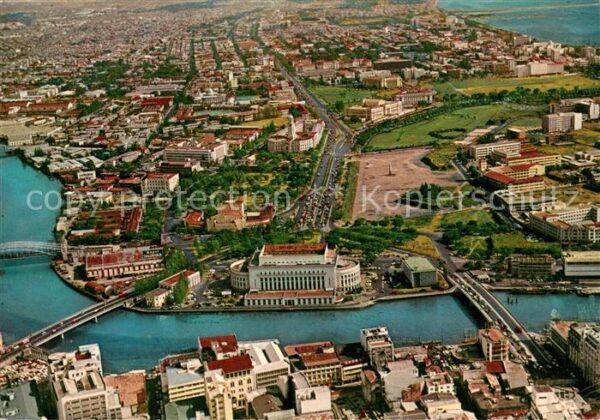 Manila Philippines Aerial view