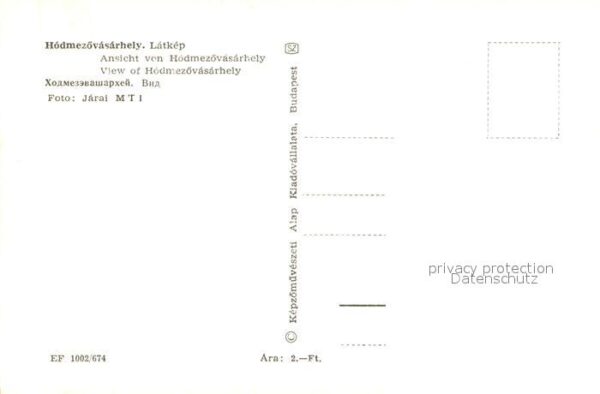 Hódmezõvásárhely Fliegeraufnahme – Bild 2