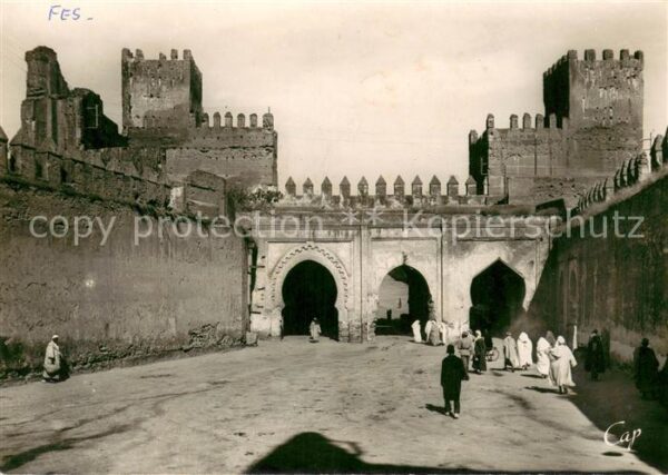 Fes Fez Maroc Gate Bab Dekaken