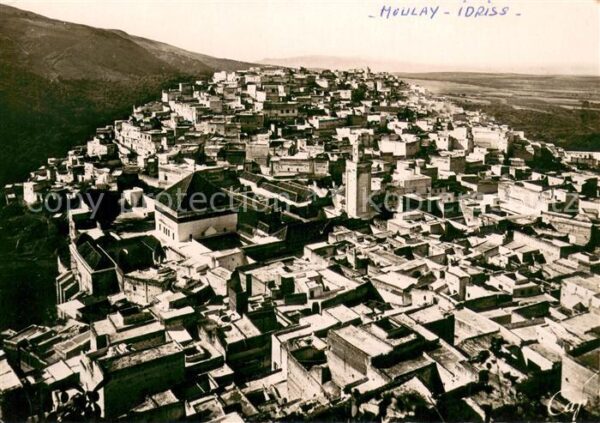 Moulay Idriss Vue aérienne de la Ville Sainte