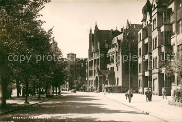 Szczecin Stettin Aleja Piastow