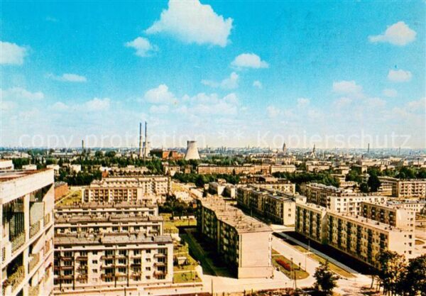 Litzmannstadt Lodz Stadtpanorama