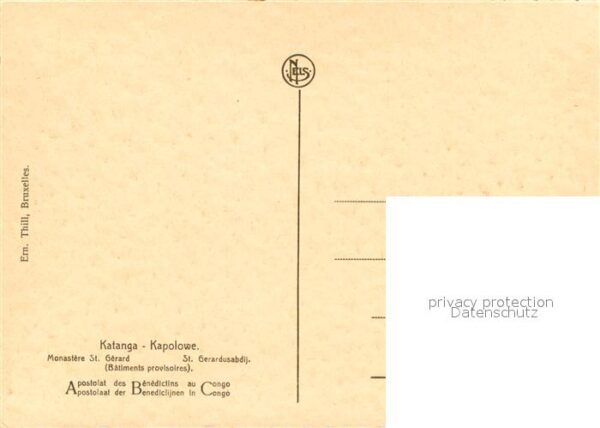 Kapolowe Kongo Monastère Saint Gérard – Bild 2