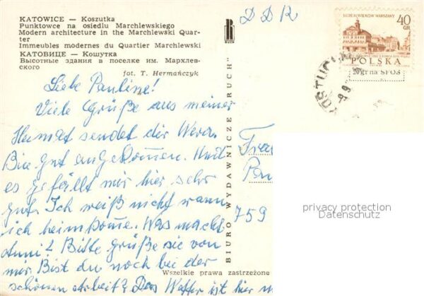 Koszutka Wohnsiedlung Marchlewski – Bild 2