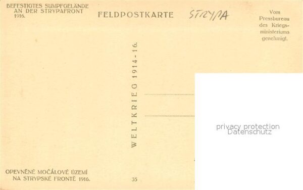 Strypa Befestigtes Sumpfgelände an der Strypaf – Bild 2