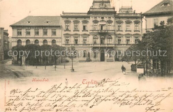 Teplitz-Schoenau Teplice Kaiserbad