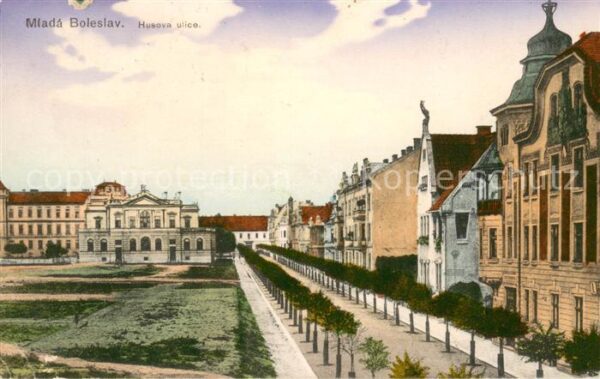 Mlada Boleslav Jungbunzlau Husova ulice