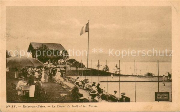 Evian-les-Bains Haute Savoie Chalet du Golfe les Tennis
