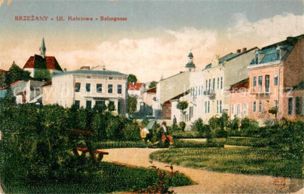 Brzezany Ulica Kolejowa Bahngasse