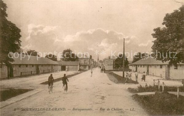 Mourmelon-le-Grand Baraquements Rue de Châlons