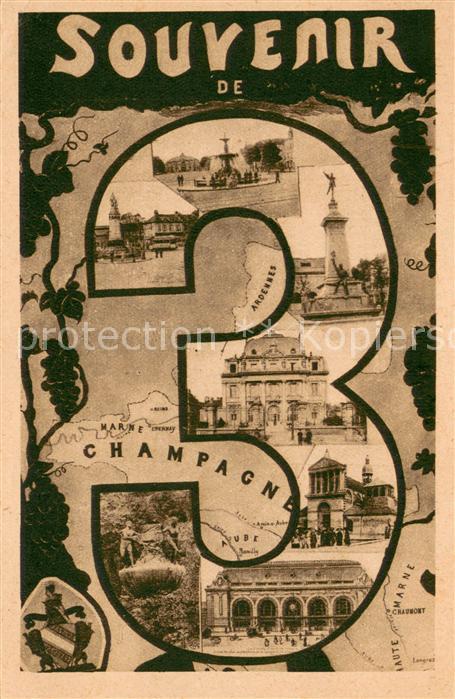 Troyes Aube Souvenir de la Champagne