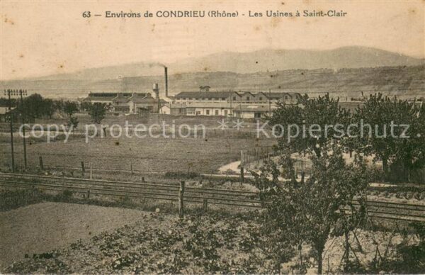Condrieu Usines a Saint Clair