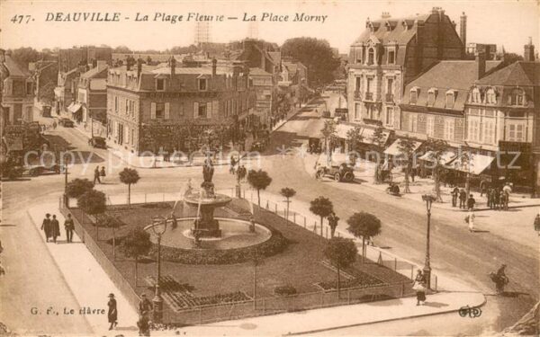 Deauville-sur-Mer Place Morny