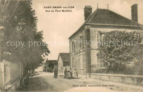 Saint-Amand-sur-Fion Rue du Pont Mathieu