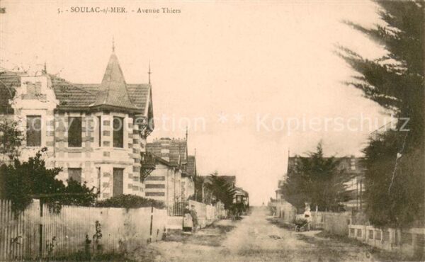 Soulac-sur-Mer Avenue Thiers