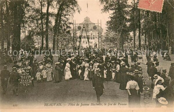 Beauvais 60 Fêtes de Jeanne Hachette Jeu de Paume
