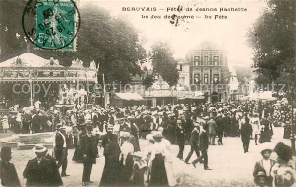 Beauvais 60 Fêtes de Jeanne Hachette Jeu de Paume