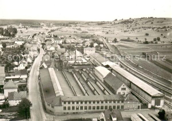 Niedermodern Usine Léopold et Cie. vue aérienne