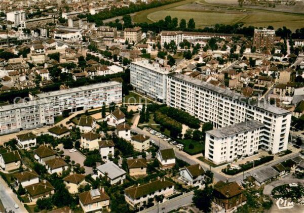 Joinville-le-Pont Vue aérienne sur le Quartier de la Four