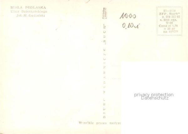 Biala Podlaska Ulica Dzierzynskiego – Bild 2