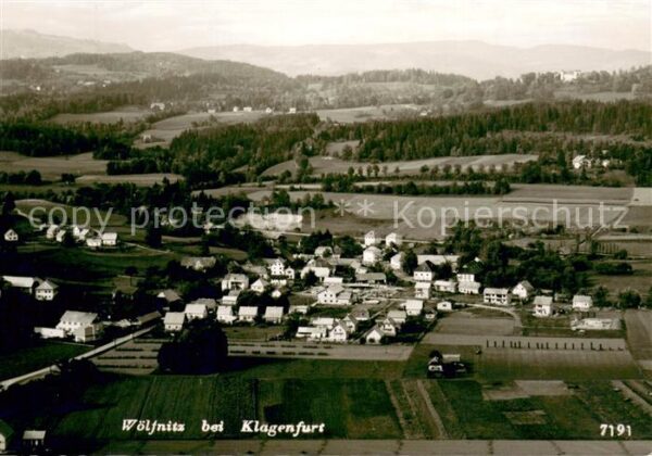 Woelfnitz Klagenfurt Fliegeraufnahme