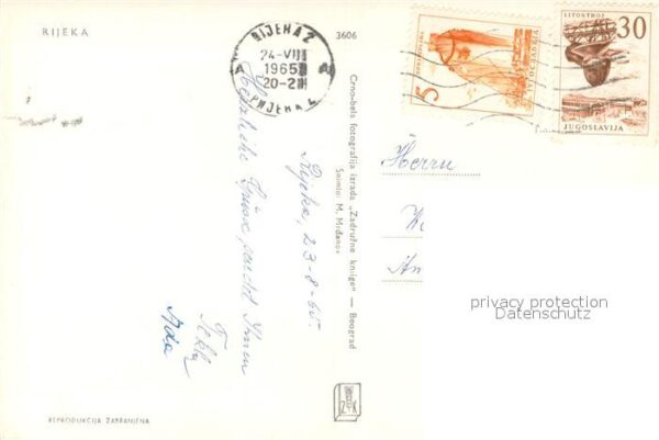 Rijeka Fiume Innenstadt Hochhaus – Bild 2