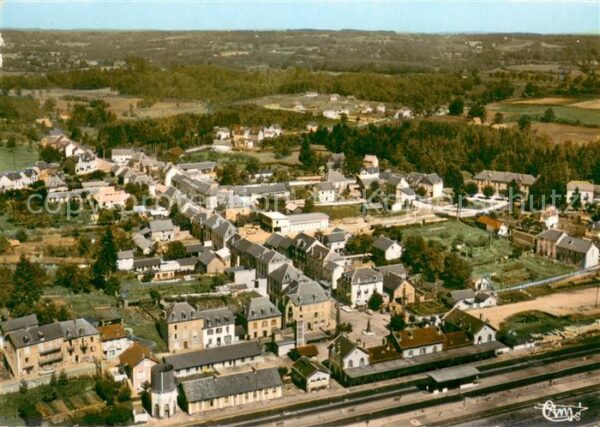 Merlines Vue aérienne