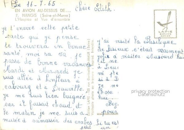 Nangis Hospice et vue d_ensemble aérienne – Bild 2